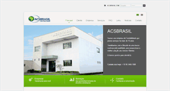 Desktop Screenshot of acsbrasil.com